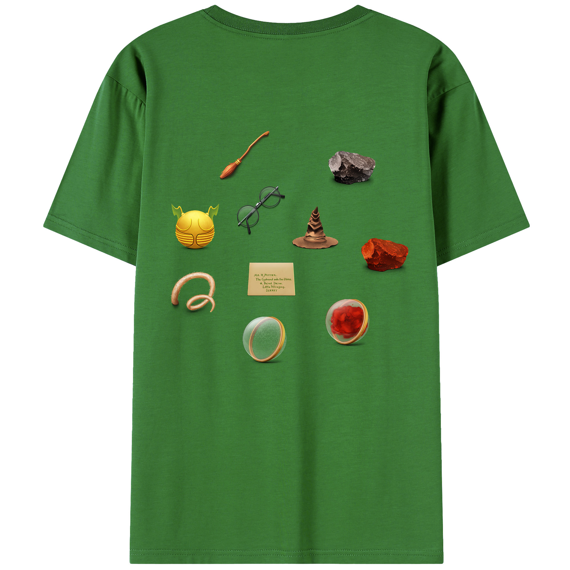 （画像用） Harry Potter ハリー・ポッターシリーズ レディース半袖Tシャツ(バックプリント)